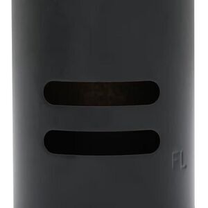 Westbrass D201-62 1-5/8" x 2-1/4" Brass, Non-Skirted, Matte Black